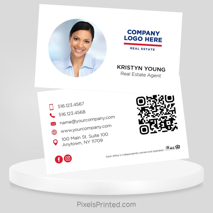 ERA real estate business cards Business Cards PixelsPrinted