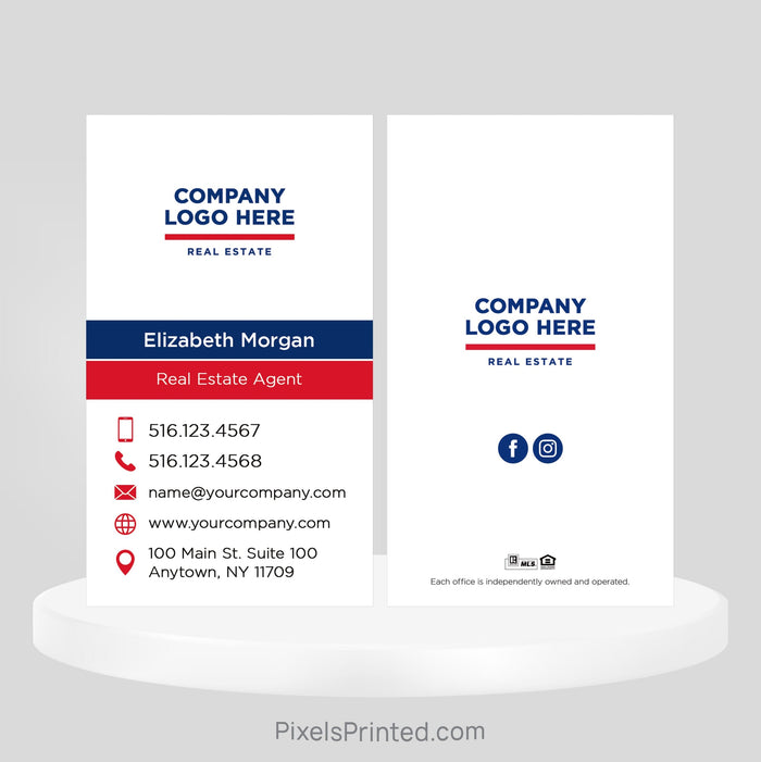 ERA real estate business cards Business Cards PixelsPrinted