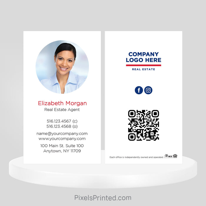ERA real estate business cards Business Cards PixelsPrinted