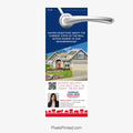 agent introduction ERA real estate door hangers for farming the neighborhood
