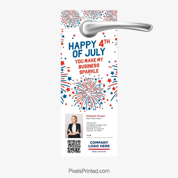 ERA Real Estate 4th of July Door Hanger