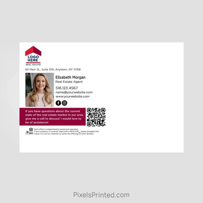 ERA real estate hello spring postcards PixelsPrinted