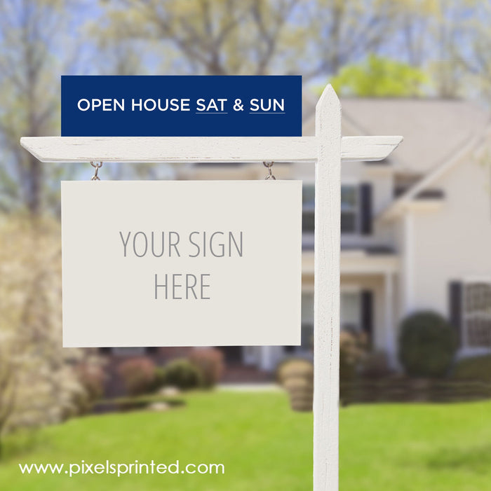 ERA real estate open house sign riders PixelsPrinted