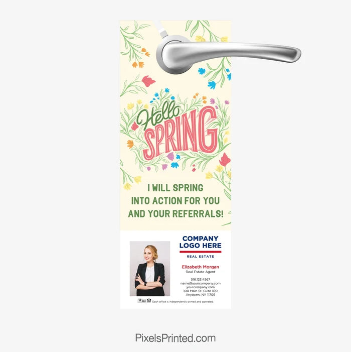 ERA real estate spring business referral door hangers