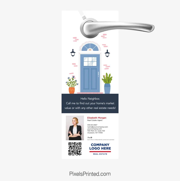 ERA real estate spring hello neighbor agent introduction door hangers