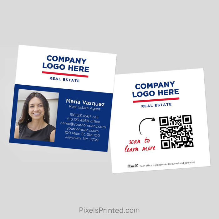 ERA real estate square business cards Business Cards PixelsPrinted