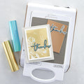 Essential Glimmer Solid Rectangle Glimmer Hot Foil Plate