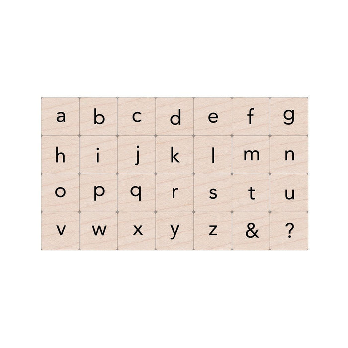 Essential Letters Woodblock Ink 'n' Stamp