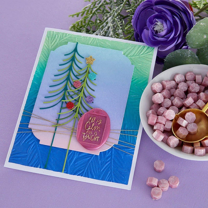 Evergreen 3D Embossing Folder
