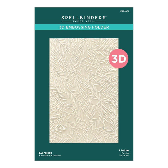 Evergreen 3D Embossing Folder