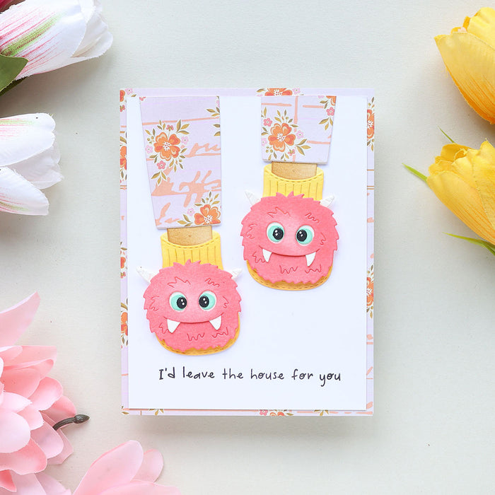 Exclusive - Cozy Toes Friends Stamp & Die Bundle