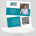 EXIT realty business cards Business Cards PixelsPrinted