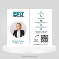 EXIT realty business cards Business Cards PixelsPrinted