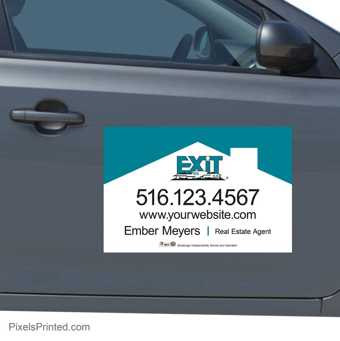 EXIT realty car decals PixelsPrinted