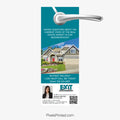 Meet your local real estate agent door hanger for EXIT Realty marketing