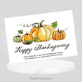 EXIT realty Fall Thanksgiving postcards PixelsPrinted