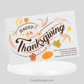 EXIT realty Fall Thanksgiving postcards PixelsPrinted