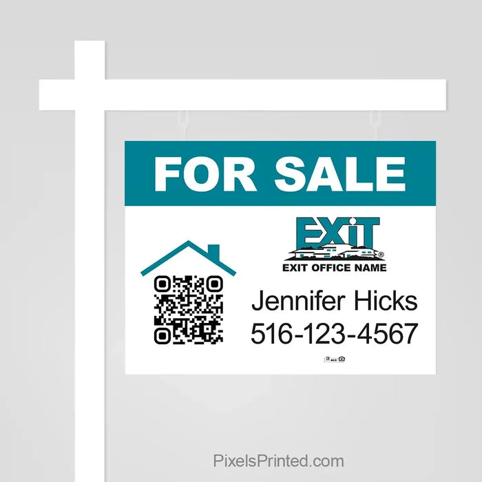EXIT realty for sale sign panels sign panels PixelsPrinted