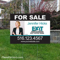 EXIT realty for sale yard sign PixelsPrinted