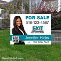 EXIT realty for sale yard sign PixelsPrinted