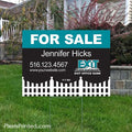 EXIT realty for sale yard sign PixelsPrinted