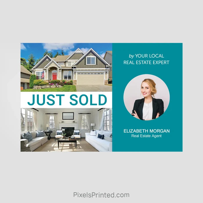 EXIT realty just sold mailers PixelsPrinted