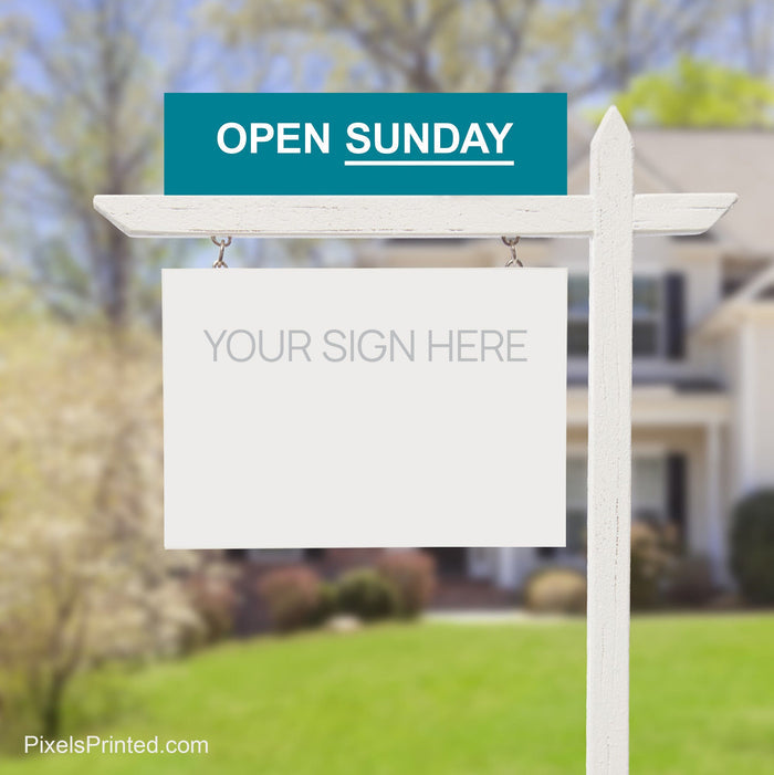EXIT realty open house sign riders PixelsPrinted