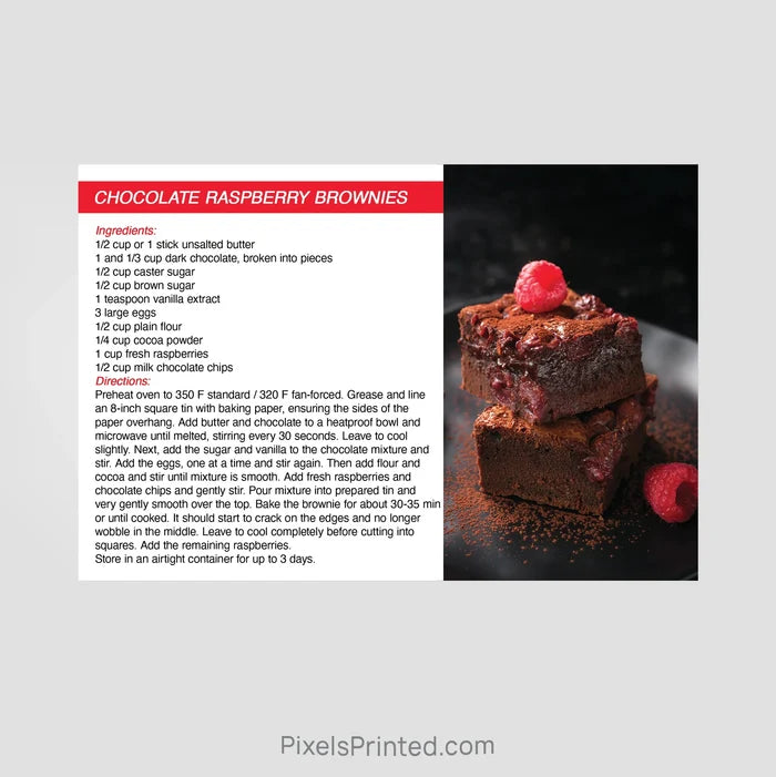 EXIT realty recipe mailers PixelsPrinted