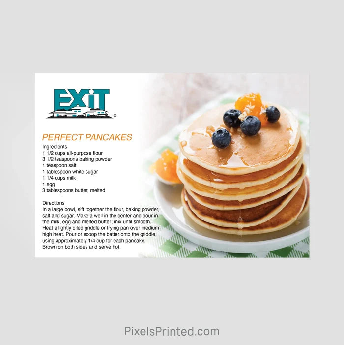 EXIT realty recipe mailers PixelsPrinted