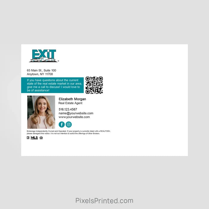 EXIT realty St Patrick’s Day postcards, hello neighbor mailers
