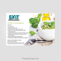 EXIT realty recipe postcards PixelsPrinted
