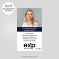 EXP realty business card magnets