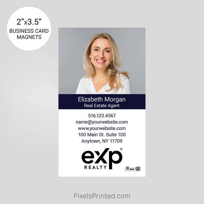 EXP realty business card magnets