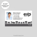 EXP realty business card magnets PixelsPrinted