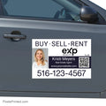 eXp Realty real estate car decal for agents who want professional vehicle branding and everyday visibility.