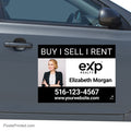 EXP realty car decals - 18”x24” car decals PixelsPrinted