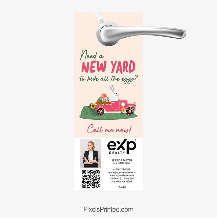EXP realty Easter door hangers PixelsPrinted