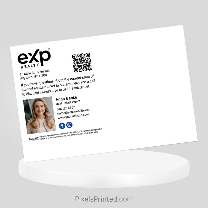 EXP realty Fall Maintenance postcards PixelsPrinted