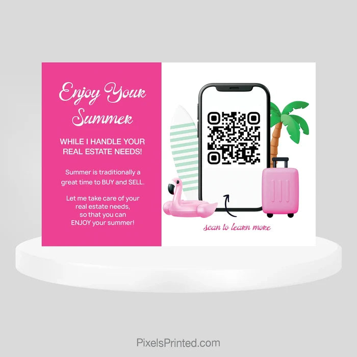 EXP realty hello summer postcards PixelsPrinted