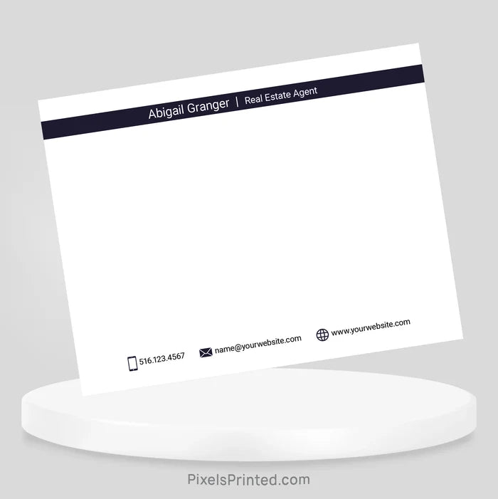 eXp Realty real estate notecard for personalized client notes, referral thank you messages, and meaningful follow-up after a transaction.