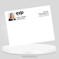 eXp Realty personalized notecard designed for real estate agents to send thank you messages and stay connected with clients.