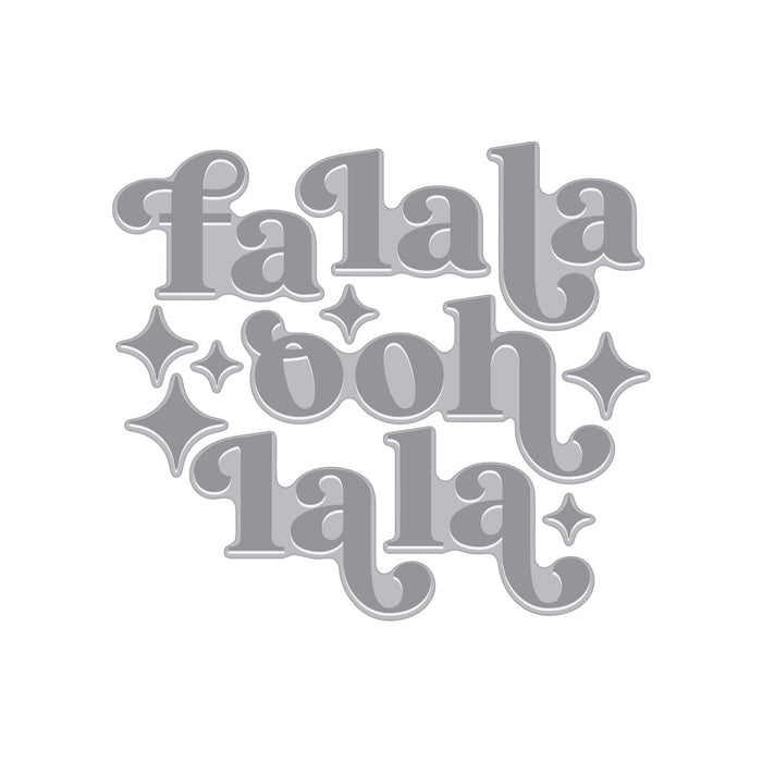 Fa La La Letterpress + Foil Set
