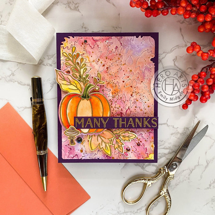 Fall Leaves Cover Plate Dies