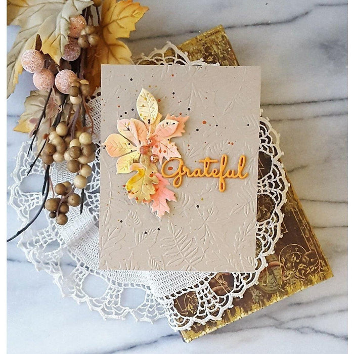 Falling Leaves Embossing Folder