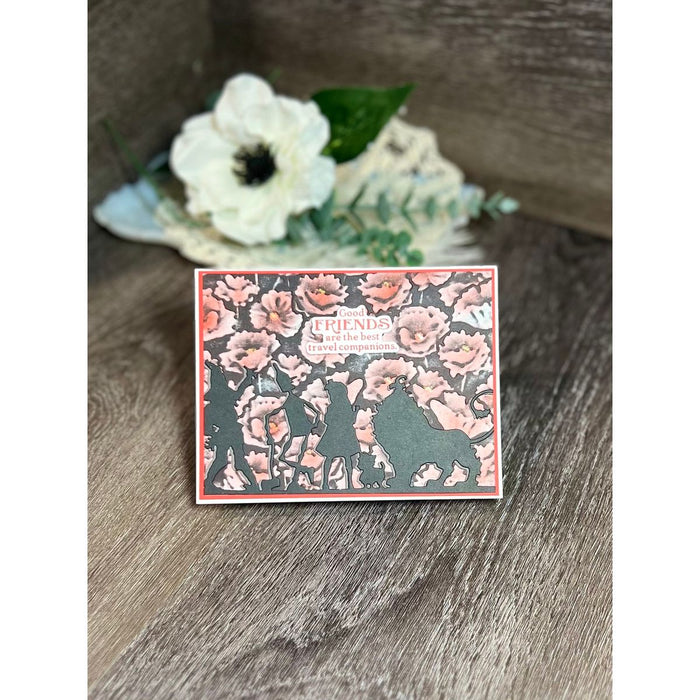Field of Poppies 3D Embossing Folder & Die Set by Graphic 45