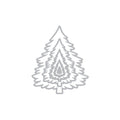 Fir Trees Infinity Dies
