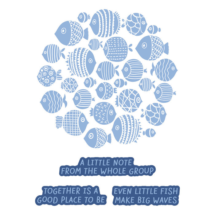 Fish Parade - Press & Foil Plate of the Month