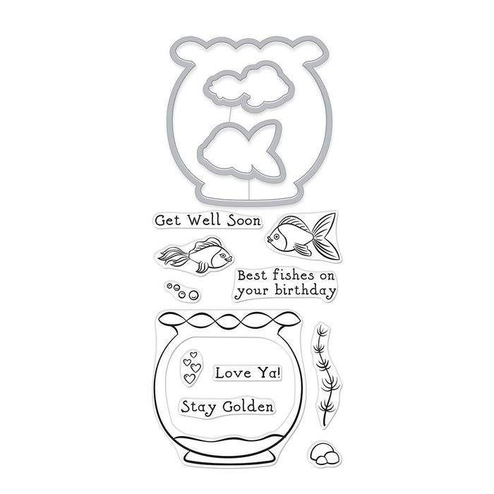 Fishy Stamp & Cut Set