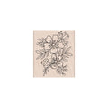 Floral Blooms Woodblock Stamp