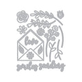 Floral Envelope Die Set of the Month - January 2025